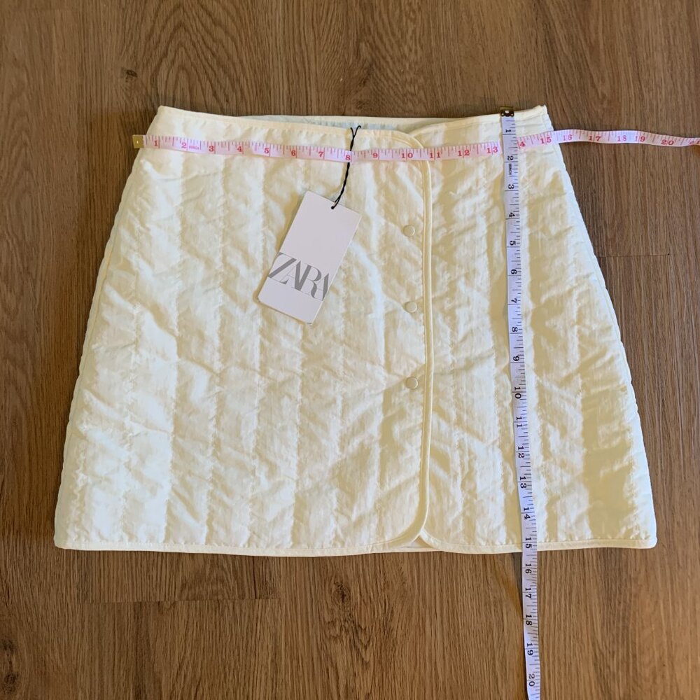 Zara Quilted Puffer Skirt, NWT, Size M - Picture 7 of 7